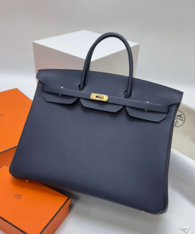 에르메스 버킨백 40 미드나잇블루 금장 토고가죽